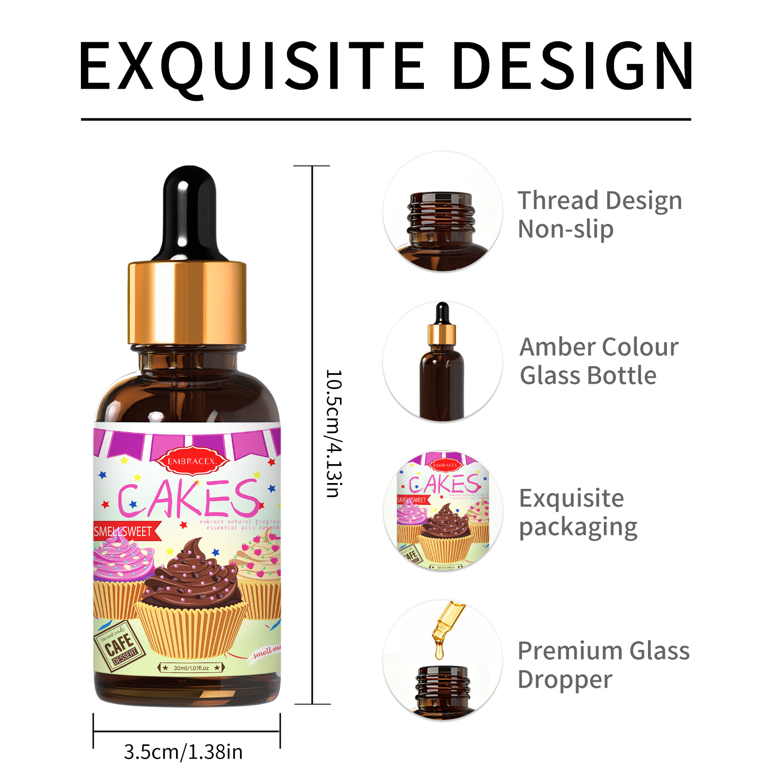 30ml Olejek Zapachowy Cakes, A – Candle Making Supplies Fragrance Oils recenzja i cena