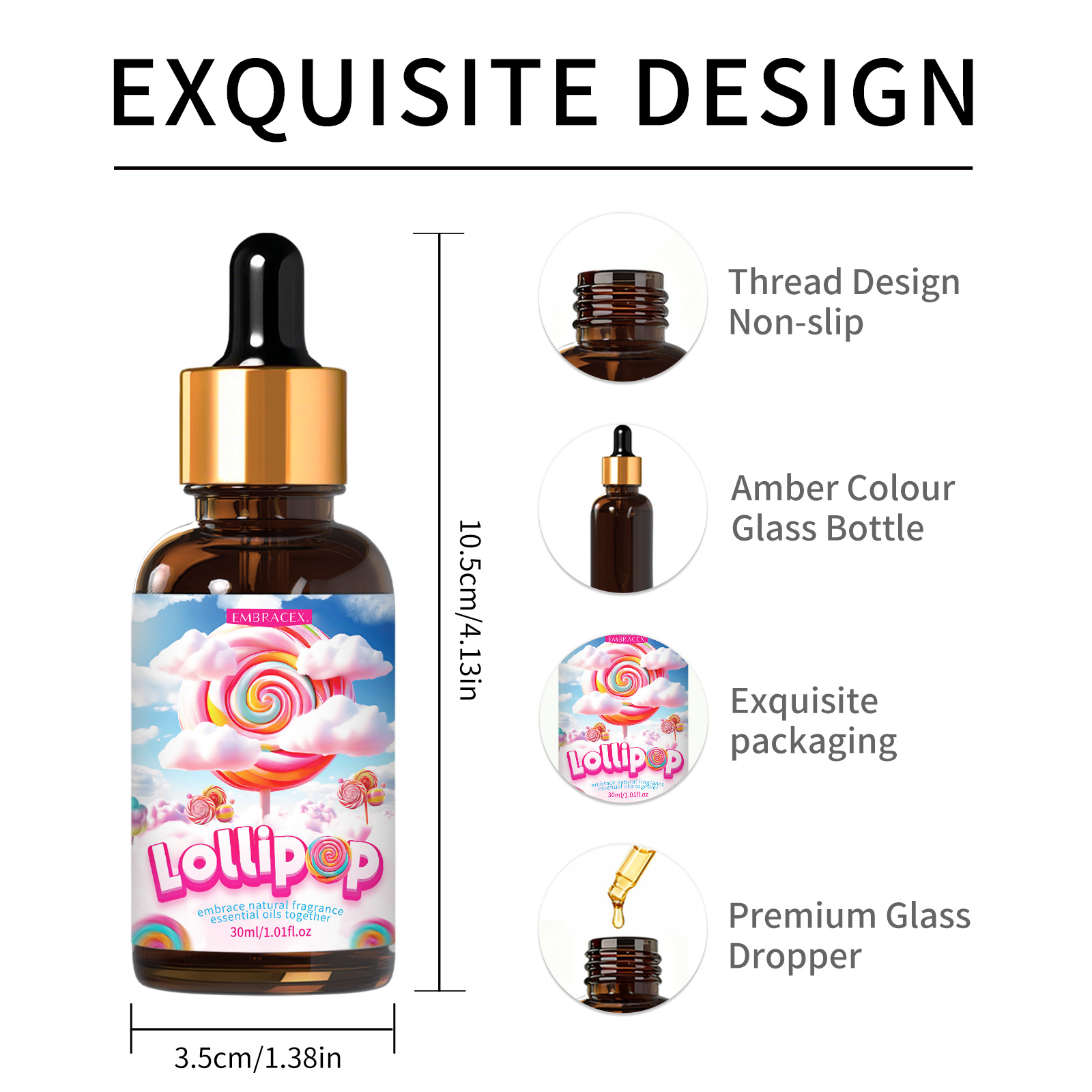 30ml Olejki Eteryczne Lollipop – Candle Making Supplies Fragrance Oils recenzja i cena